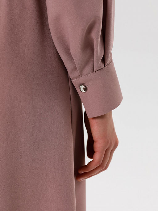 Платье из крепа