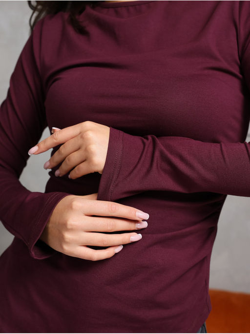 Лонгслив Крис Бордо - София фото 5