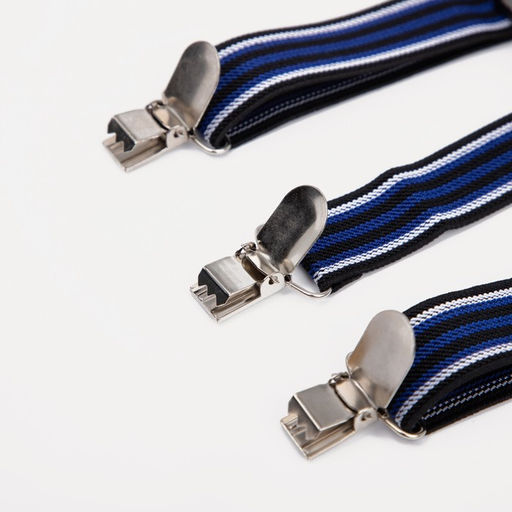 Подтяжки детские, ширина 2.5 см, цвет синий - Simaland фото 3