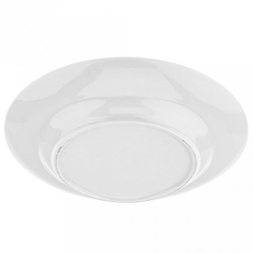 Тарелка мелкая фарфоровая д200мм, h25мм, белье, гладкий край (Россия) - Домашняя мода фото 3