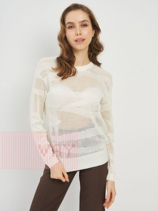 Джемпер женский 5221-41277. 051 молоко