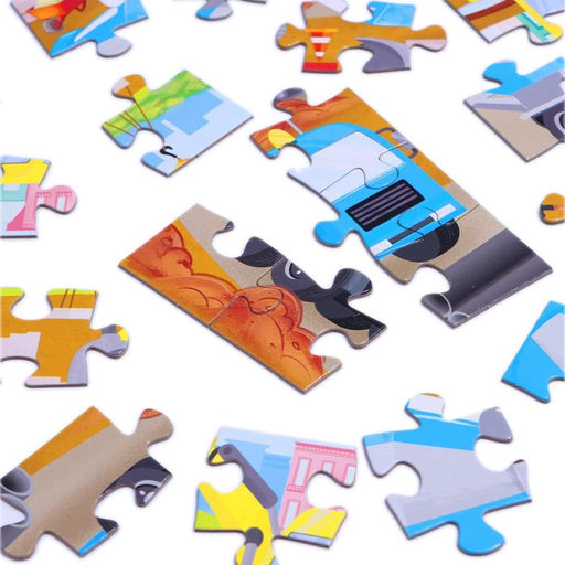 Пазл Большая стройка, 24 элемента - Puzzle time фото 3