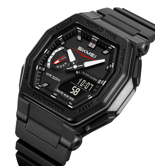 Часы наручные Skmei мужские электронные спортивные 2438black