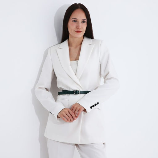 Ремень женский, ширина 2 см, винт, пряжка металл, цвет зелёный - Simaland фото 3