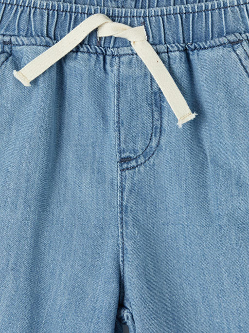 Beli Lastikli Erkek ?ocuk Jean ?ort