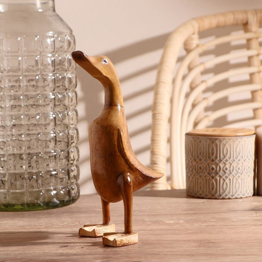 Сувенир «Утка простая», дерево, 13×12×23 см