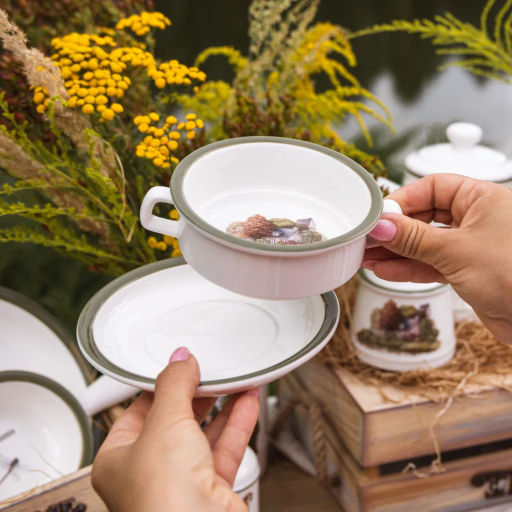 БУЛЬОННИЦА С БЛЮДЦЕМ LEFARD FAMILY HOUSE 250 МЛ 15*6 СМ (КОР=16НАБ.)  фото 9