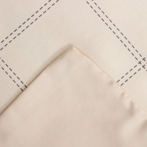 Постельное бельё Этель 2 сп Cage: beige, 175х215 см, 200х215 см, 50х70+3 см-2 шт, мако-сатин, 114г/м2 фото 12