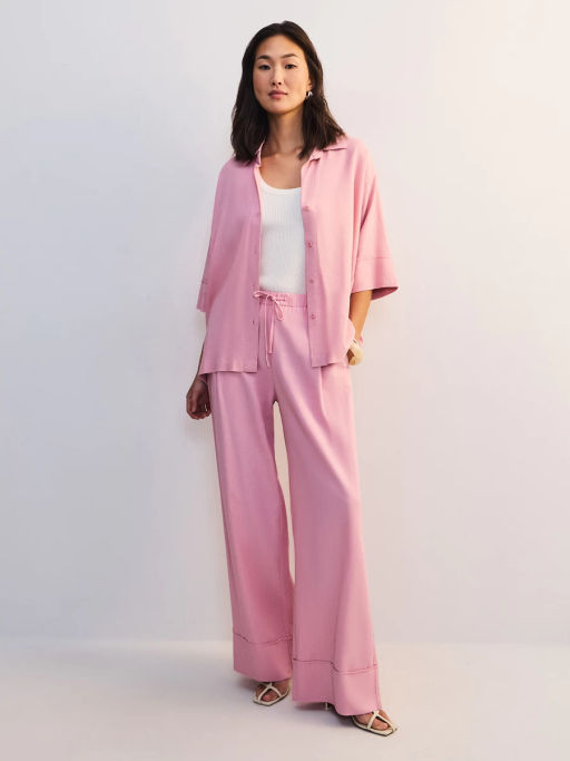 Льняная блуза свободного кроя ZR2605012001-90 / Zarina