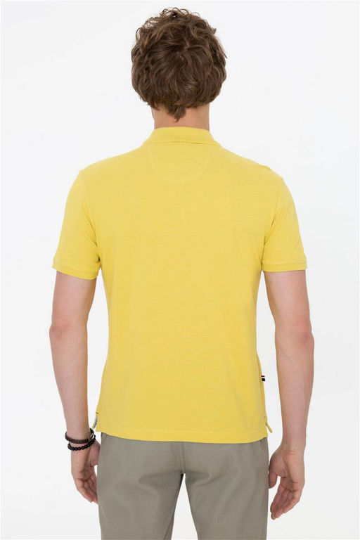 Мужская футболка с воротником-поло Saffron Basic - U.s. polo assn фото 10