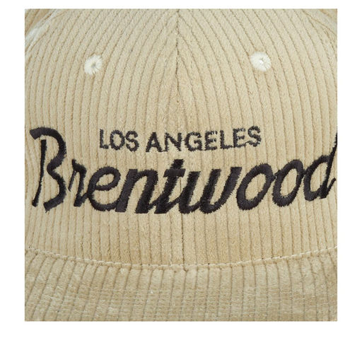 Бейсболка HOOD арт. 103-SWC001-CA001-KH Brentwood Cord (бежевый / коричневый)  фото 4