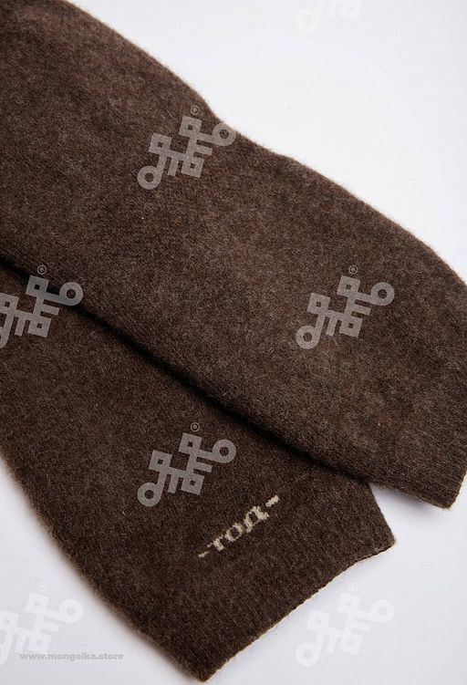 Наколенники короткие из 100% монгольской шерсти (арт. 03128) - Тод оймс ххк фото 3