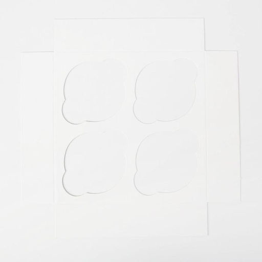 Цена за 5 шт. Коробка для капкейков «Новогодний подарок» 16×16×10 см