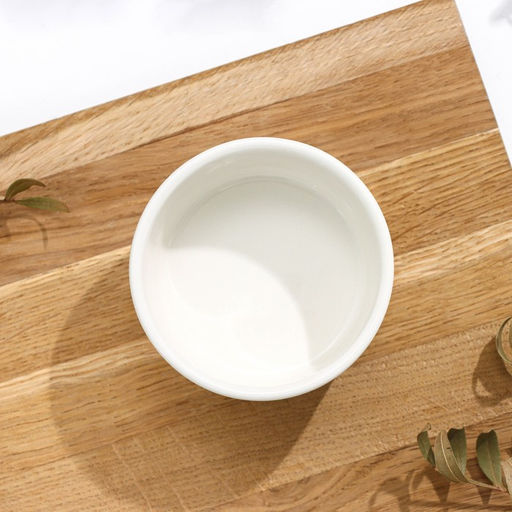 Рамекин из жаропрочной керамики Доляна «Классика», 140 мл, 7.5×3.5 см, цвет белый