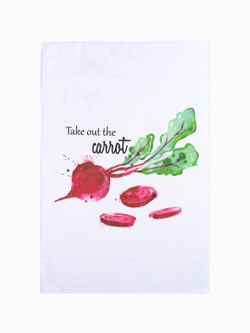 Полотенце кухонное Доляна Beet, 40?603 см, микрофибра