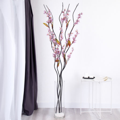 Сухоцвет набор 5 штук 150 см СИРЕНЕВЫЙ / GT-174/3 /уп 40/