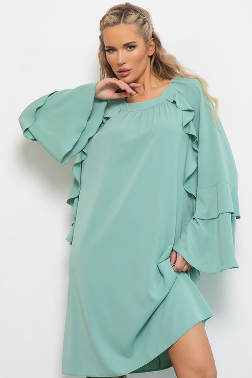 Платье Аризона (мятный) - Эльза фото 4