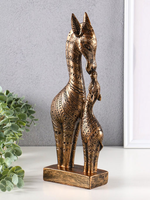 Фигура полистоун «Лошадиная нежность», 33×12×6 см