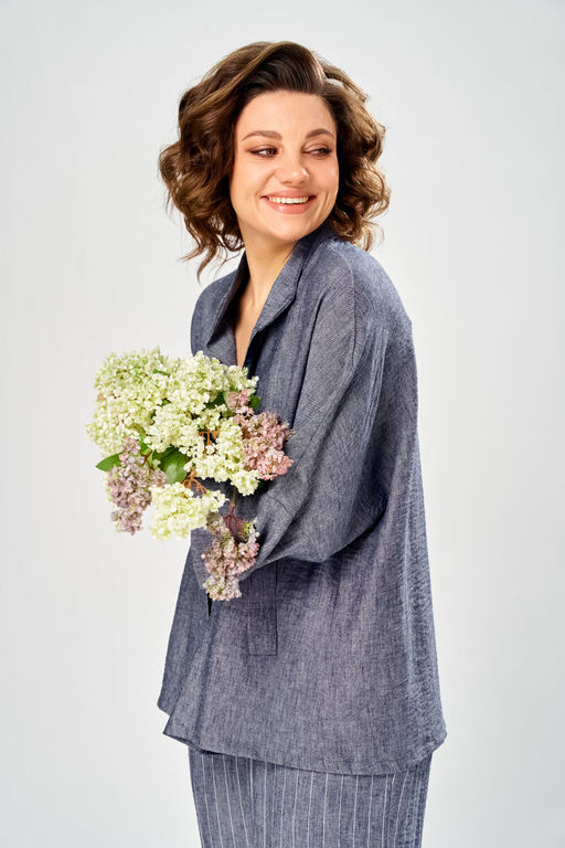 Костюм Diamant 2162 джинс  фото 6