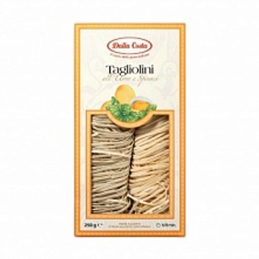Макаронные изделия с доб.яиц"Dalla Costa" Тальолини с яйцом и шпинатом (0,250 кг)