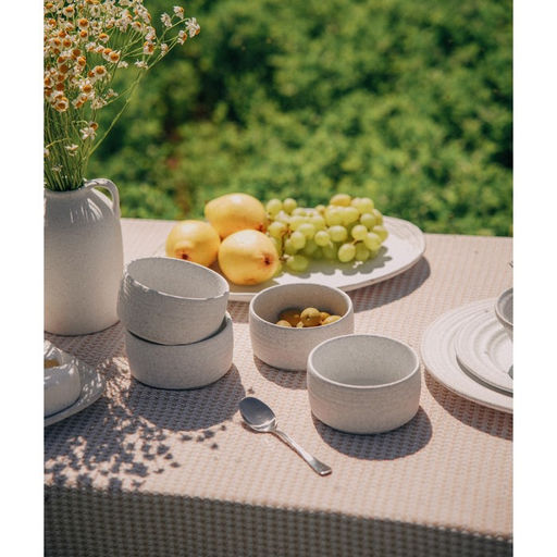 Салатники SL Home Арена Бланка, 370 мл, d=11 см, набор 4 шт., керамика, белые