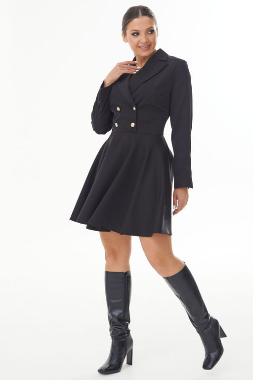 Платье AURA 3220-164-Р черный