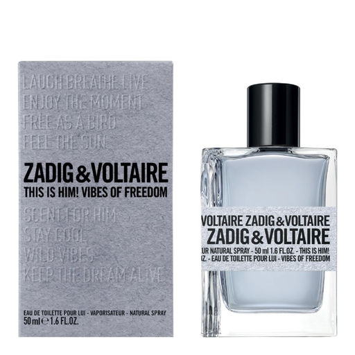 ZADIG&VOLTAIRE THIS IS HIM! VIBES OF FREEDOM m EDT 50 ml M, туалетная вода
