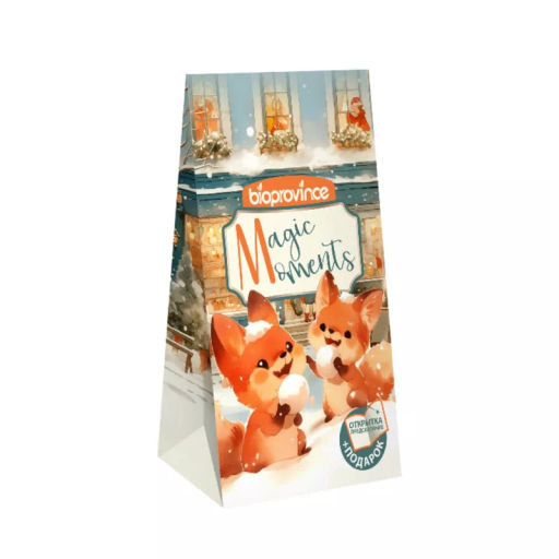 BIOPROVINCE набор MAGIC MOMENTS (микс короб) (крем д/рук питательный 40мл+крем д/рук увлажняющий 40мл)