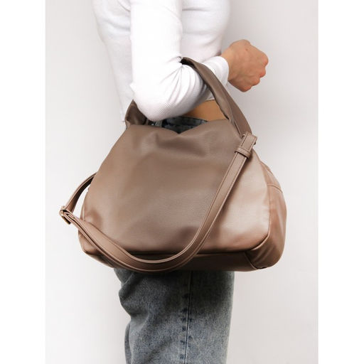 Сумка женская искусственная кожа ADEL-318/ММ. 1 отд, плечевой ремень, капучино 260892 - Adelia фото 5