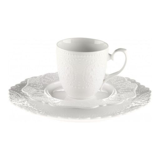 Кружка Walmer Vivien, 0.35 л, цвет белый  фото 5