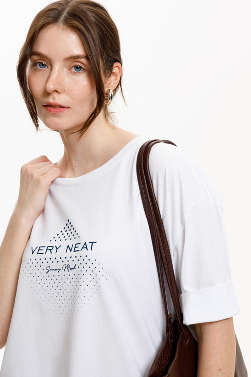 ЕВТ 3271/белый фуфайка жен