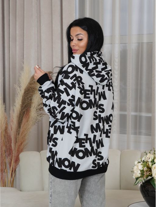 Кристи свитшот женский (серый) - Lovetex фото 5