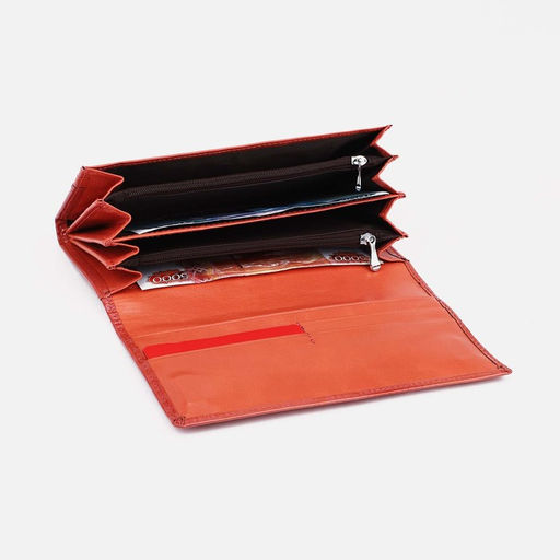 Кошелёк на магнитах, цвет коралловый - Simaland фото 3