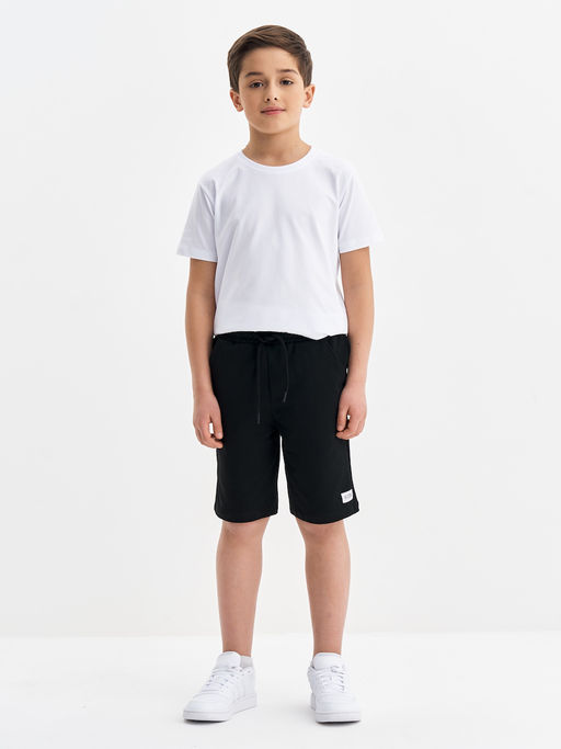 Черные шорты для мальчика - Kogankids фото 7