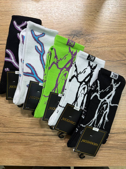 C1165 Носки, 5 пар МУЛЬТИЦВЕТ