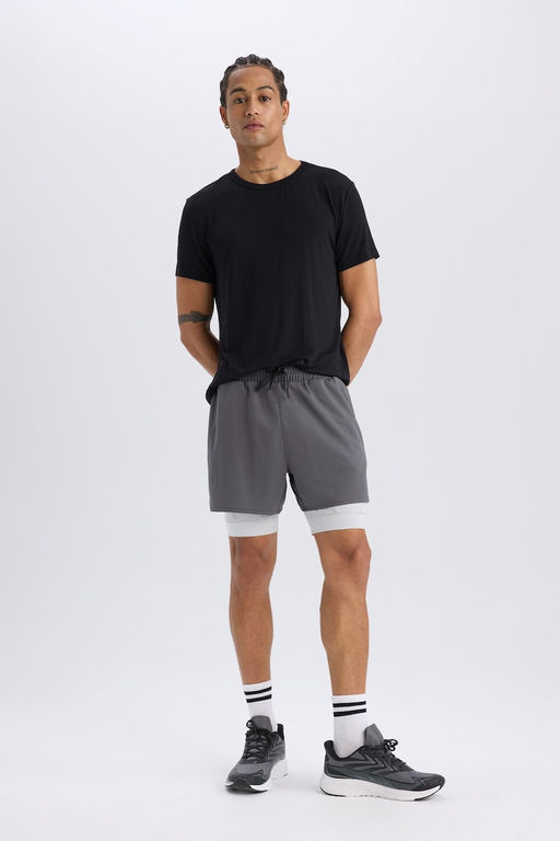 Slim Fit Dar Kesim Sporcu Taytl_ _ort - Defacto фото 6