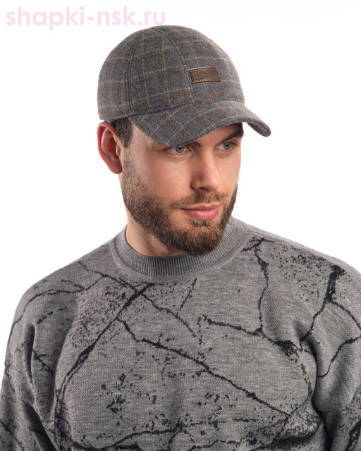 061-32 Бейсболка мужская флис (56-62)