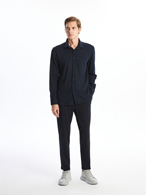 Regular Fit Uzun Kollu Erkek G?mlek