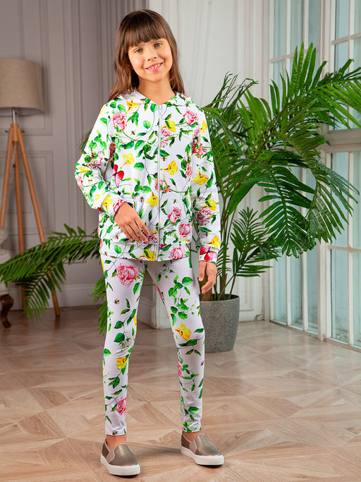 Толстовка на молнии "Росита",экрю