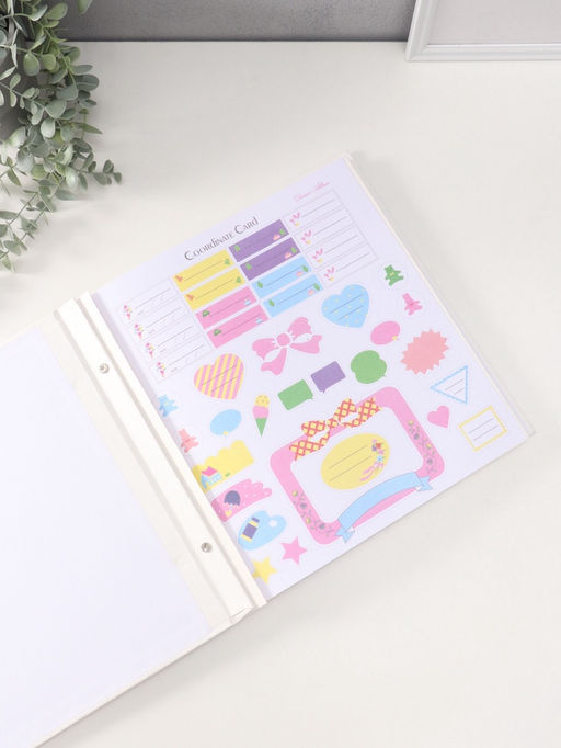 Фотоальбом магнитный на 20 листов Енотик с сердечком, кожзам, в коробке, 2.6?32?33.5 см