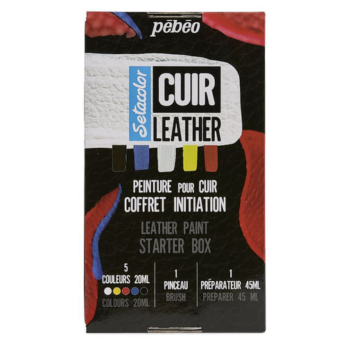PEBEO Набор красок по коже Setacolor STARTER KIT 20 мл 295681