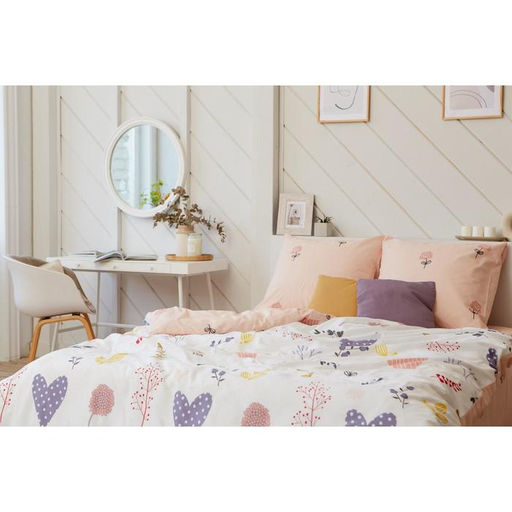 Постельное белье Этель 1.5 сп Flower garden 143*215 см, 150*214 см, 70*70 см -2 шт  фото 13
