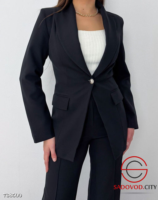 Брючный костюм классический для женщин - Bruno фото 6