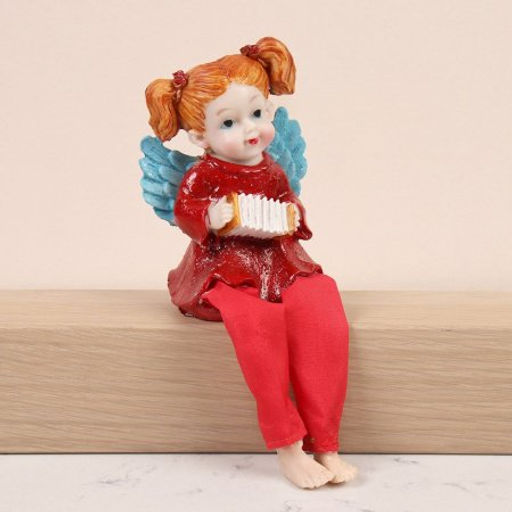 Фигурка Ангел висячие ножки 10,5 см / XC5577 /уп 4/144/ - Галеонтрейд фото 3