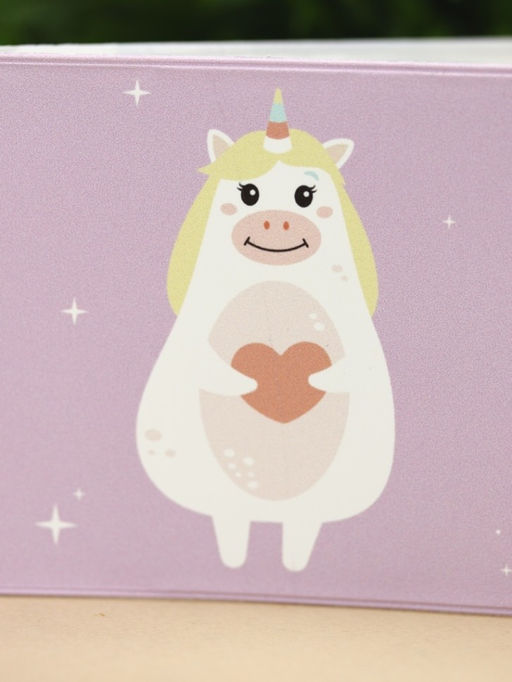 Обложка для студенческого Love unicorn, плотность 600 мкм