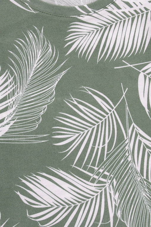 Crockid _ КП 1622/весенний зеленый,пальмовые листья пижама дет  фото 2