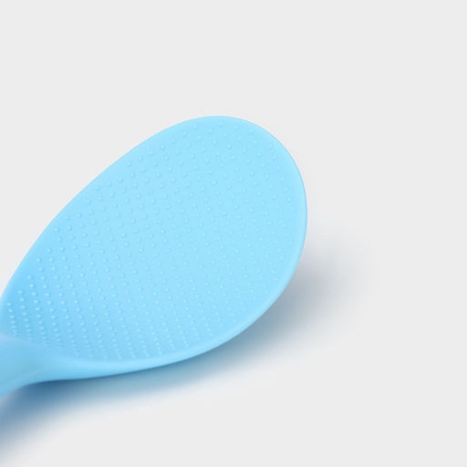 Ложка Доляна «Дуэт», 24×7.5×4 см, голубая