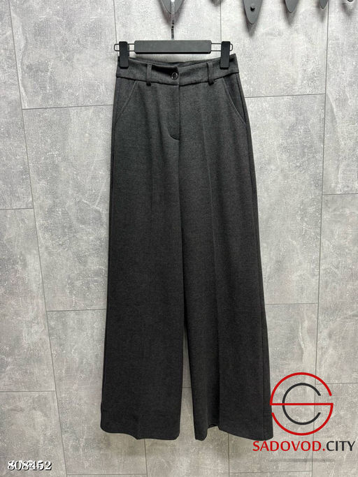 Брюки теплые женские широкие - Bruno фото 7