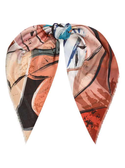 Платок жен. виск+шерсть 130х130 LG33-951-16