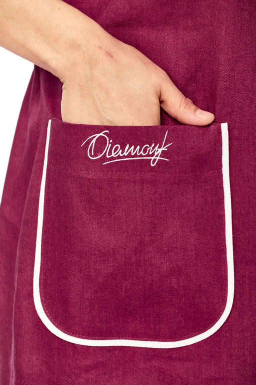 Платье Diamant 2191 бордо  фото 3